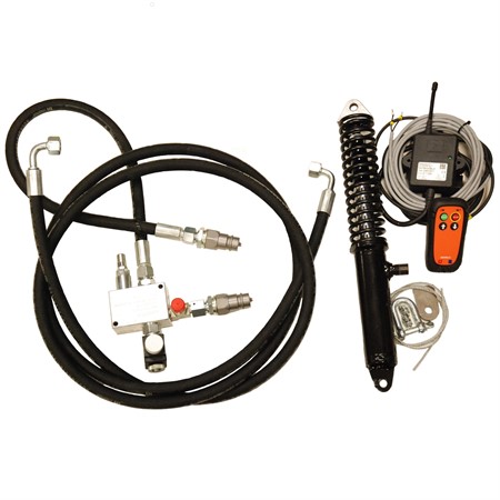 Radio set for mechanically driven winch 3/8 "valve